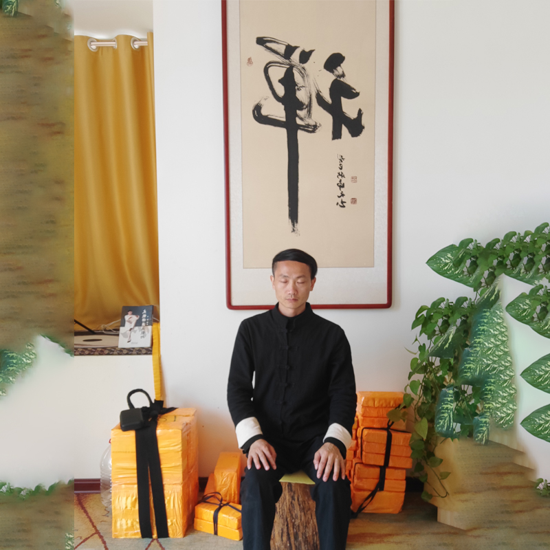  打坐盘坐姿势示意图